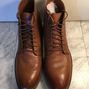 Frank Wright Acton tan leather boot 11